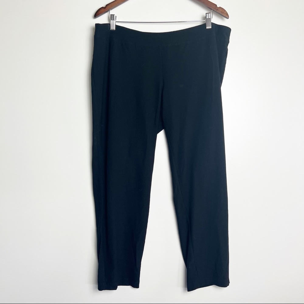Eileen Fisher black casual pants